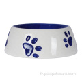 Pet personnalisable Luxury Céramique Pet Dog Dog Bowl